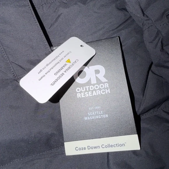 NWT Outdoor Research Women's Coze Down Parka